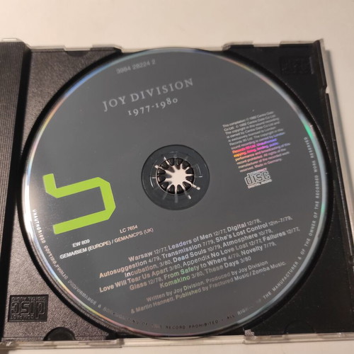 Joy Division Substance CD like new, rock