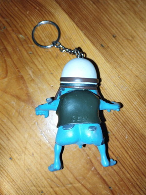 Axel Frog with hook new, blue