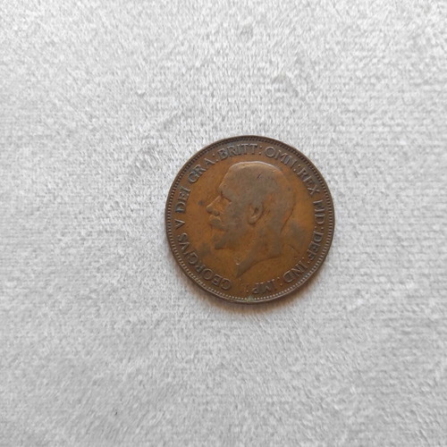 United Kingdom 1 Penny 1932 George V coin used