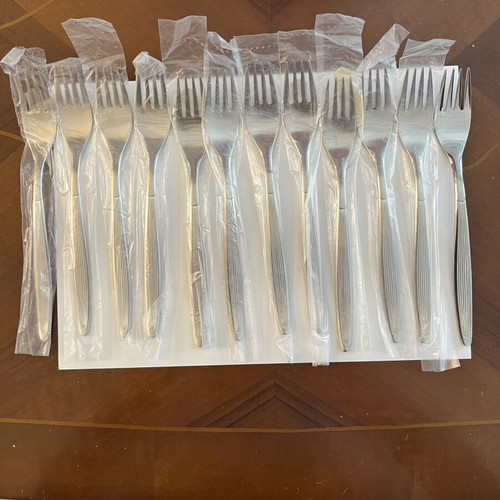 Furst Solingen Stainless Steel Forks Set of 12 New