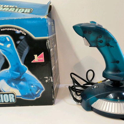 QuickShot Robo Warrior QS-6237 joystick used with original box