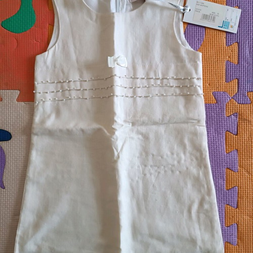 Rammer white dress size 3 new cotton