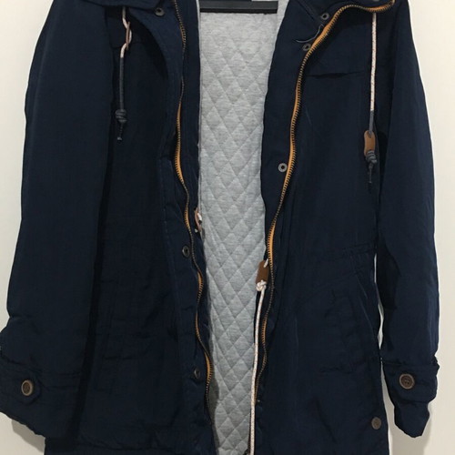 Pull & Bear navy jacket like new, size small