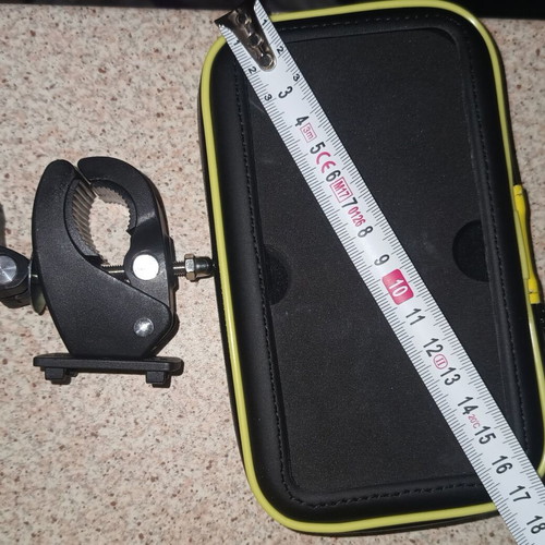 Bicycle phone holder for mobile up to 5.5" new, waterproof and reliable