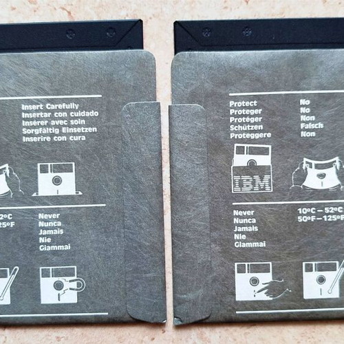 5.25" Floppy Disks Microsoft QuickBasic Compiler and IBM Diagnostics like new