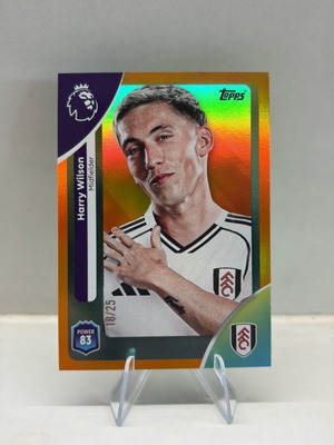 2026 Topps Premier League Harry Wilson #156 Orange card new