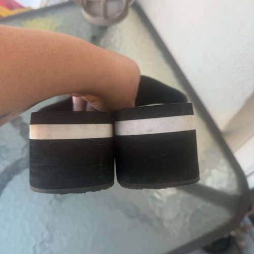 Platforms like new, size 39, black