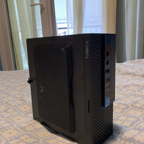 Turbo-X Teamwork USFF 14100 Desktop Intel Core i3 14100, 8GB, 240GB SSD, UHD Graphics