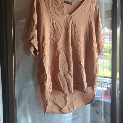 Summer blouse New Collection NoL like new, airy, brown