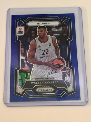 Номерирана карта Walter Tavares Real Madrid Panini Euroleague 2023-24 нова