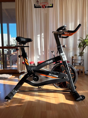 Pegasus spin bike JX-7038W used with seat wear