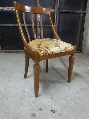 Dining chairs used, set of 4, with paint wear