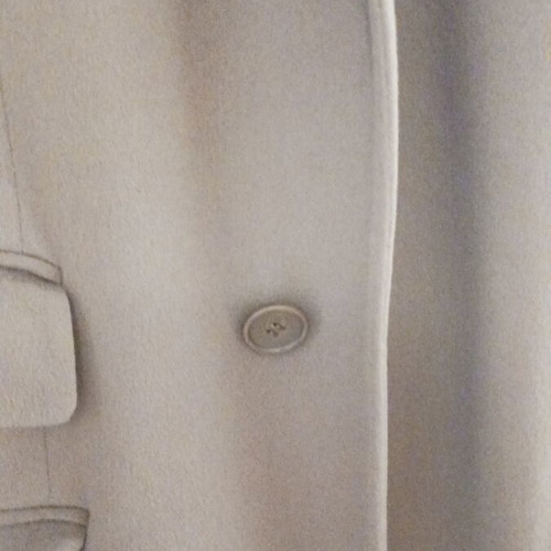 Loro Piana men's camel wool coat medium used with minor defect