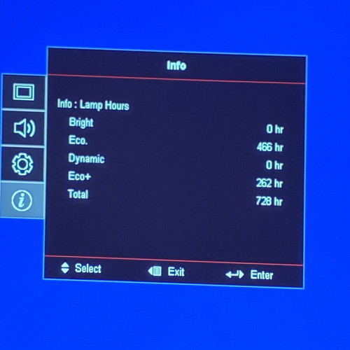 Optoma projector like new