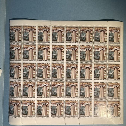 Greek Stamps Mint Never Hinged Set of 4 Sheets with Agricultural Themes
