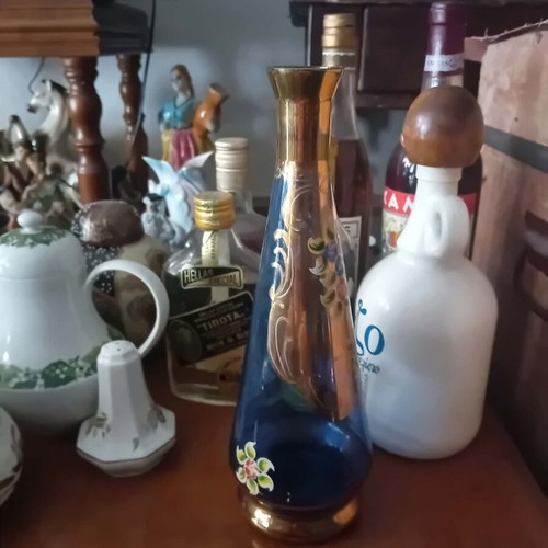 Murano carafe from 1950 used, height 29cm