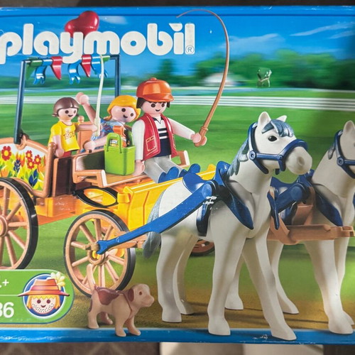 Playmobil 4186 empty box used