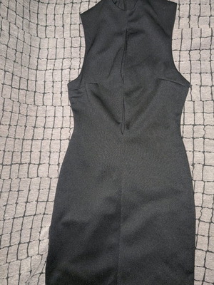 Black Asos plunge dress in XS like new