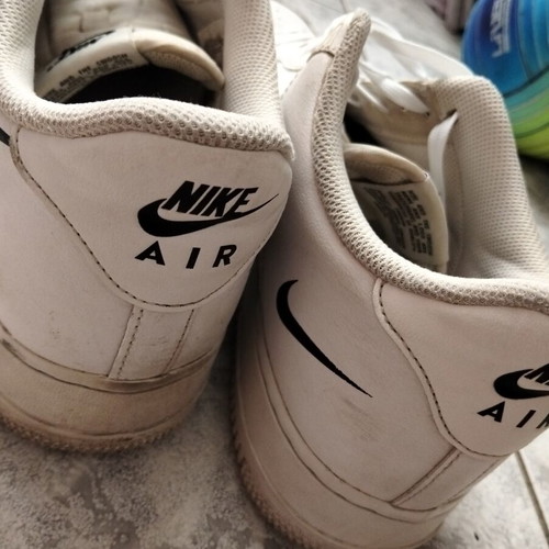 Nike AirForce shoes, size 45, white