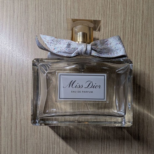 Miss Dior bottle used, empty