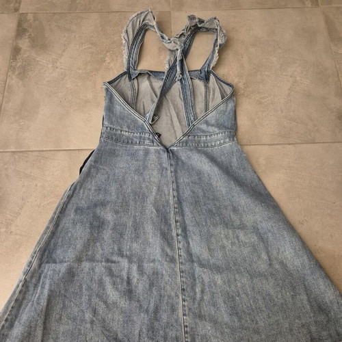 Denim dress H&M like new, size M 38 10, blue