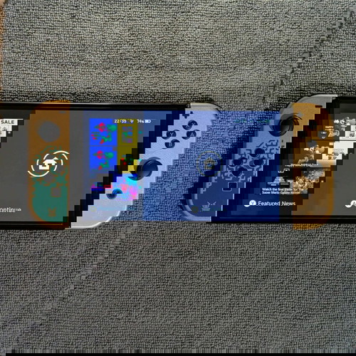 Nintendo Switch OLED Zelda Edition като нов с запечатани аксесоари