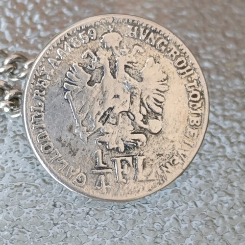 Austrian ¼ Florin Coin Replica used
