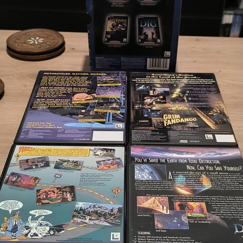 Lucas Arts Entertainment Pack PC used, classic adventure games