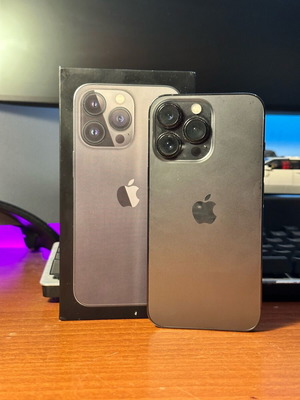 iPhone 13 Pro 256GB σαν καινούργιο, γκρι με 100% υγεία μπαταρίας