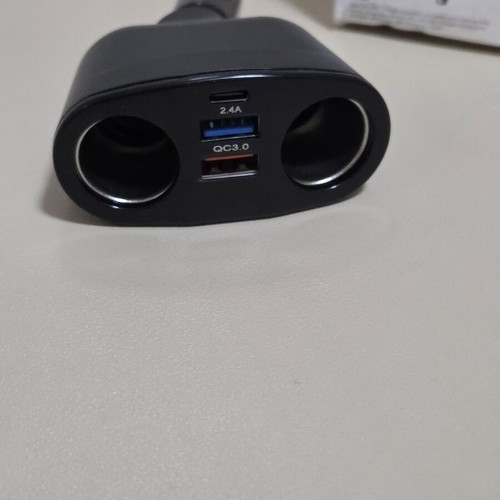 M7 360 Degree Rotary Car Charger and Splitter