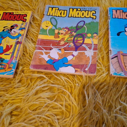 Mickey Mouse used 3 issues 1988 without defects