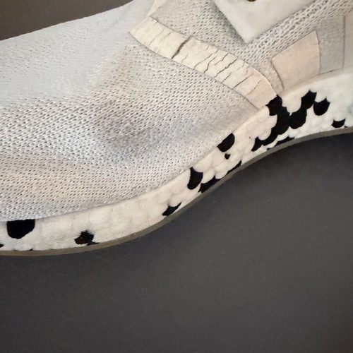 Adidas Originals NMD_R1 athletic shoes used, size 41, white