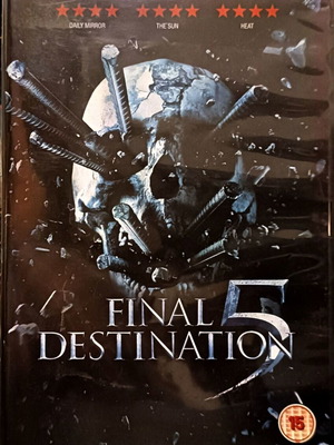 Final Destination 5 DVD μεταχειρισμένο, θρίλερ φαντασίας τρόμου με αγγλικούς υπότιτλους