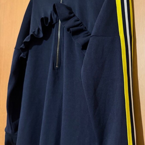 Athletic sweatshirt dress like new, blue, size M
