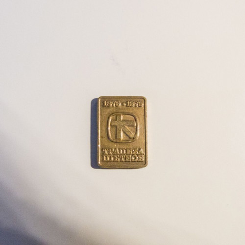 Commemorative medal 100 years Trapeza Pisteos 1879-1979 used