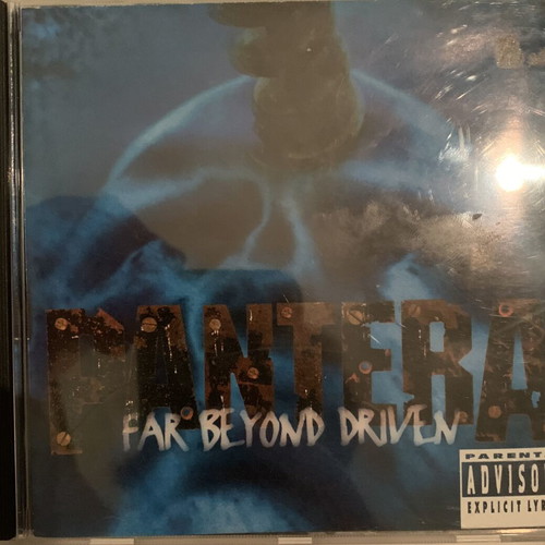 Pantera Far Beyond Driven Europe Issue CD like new