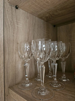 Liqueur glasses used