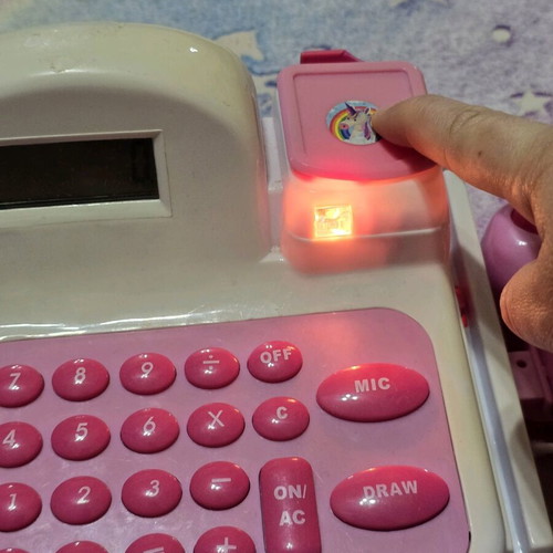 Supermarket Cash Register Toy used with non-working drawer