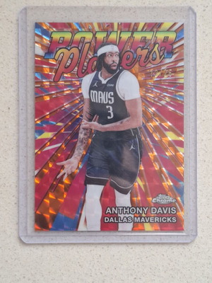 Topps Chrome Update κάρτα μπάσκετ Anthony Davis Power Players /25