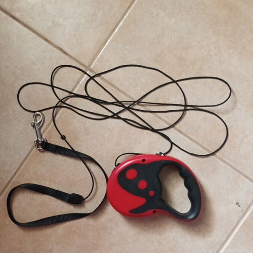 Dog leash 4m like new with adjustable lead