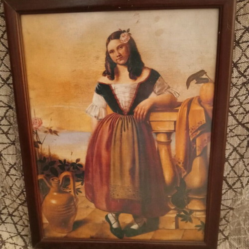 Old painting used 29x37