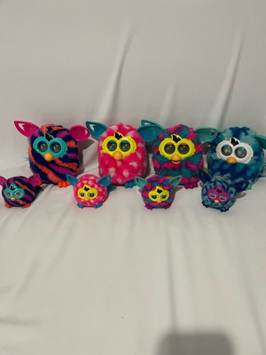 Furby Boom used, pair with their small ones