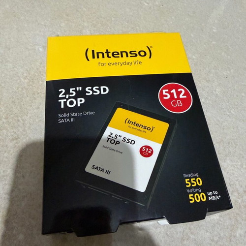 Intenso Top Perform SSD 512GB 2.5'' SATA III καινούργιο