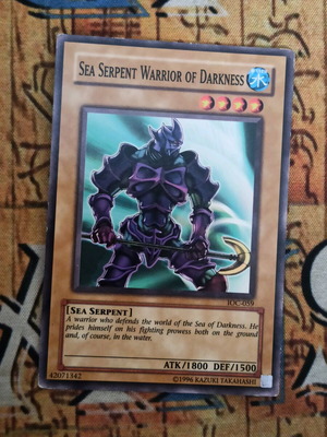 Sea Serpent Warrior Of Darkness κάρτα Yu-Gi-Oh! σαν καινούργιο