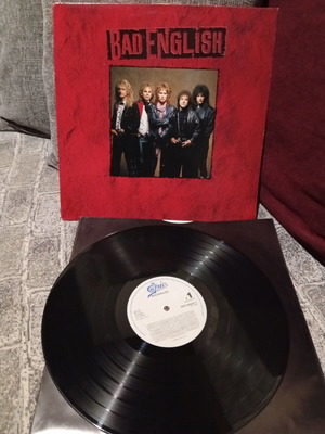 Bad English self-titled 1989 vinyl record like new, rock