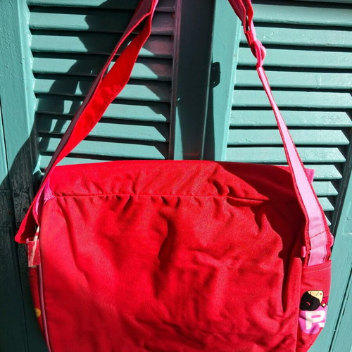Vintage Pucca "Funny Love Story" Messenger Bag New Shoulder