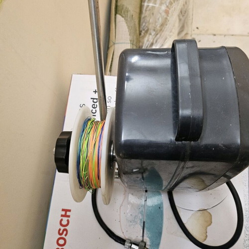HOBY fishing reel like new for deep water with ammeter