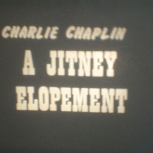 Super 8mm silent film like new "A Jitney Elopement" Charlie Chaplin