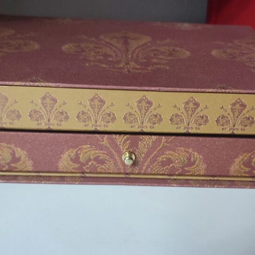 Vintage Italian Rinascimento Letter Box with Drawer