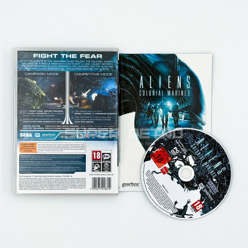 Aliens: Colonial Marines PC game very good condition, complete